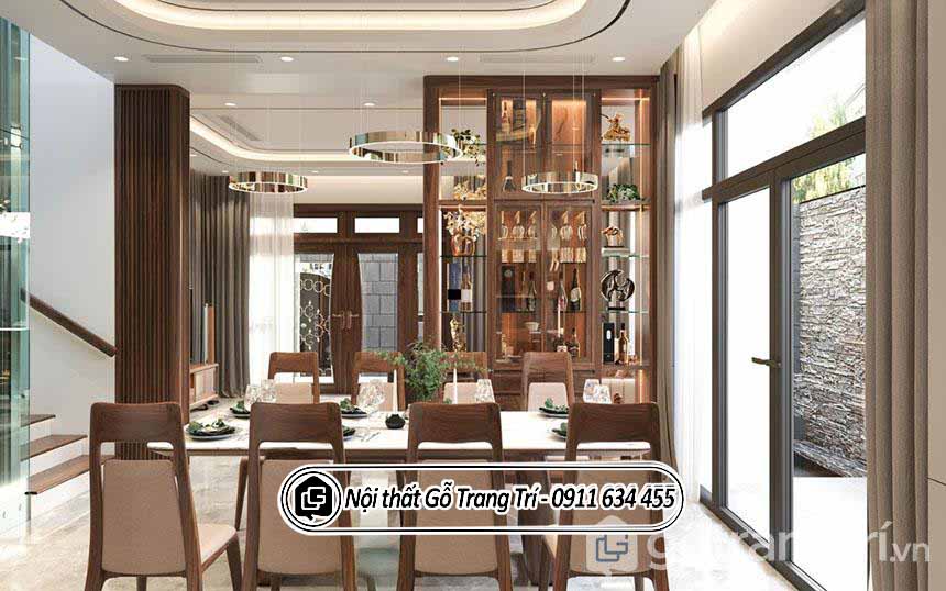 Cách chọn vách ngăn tủ rượu đẹp phù hợp với không gian